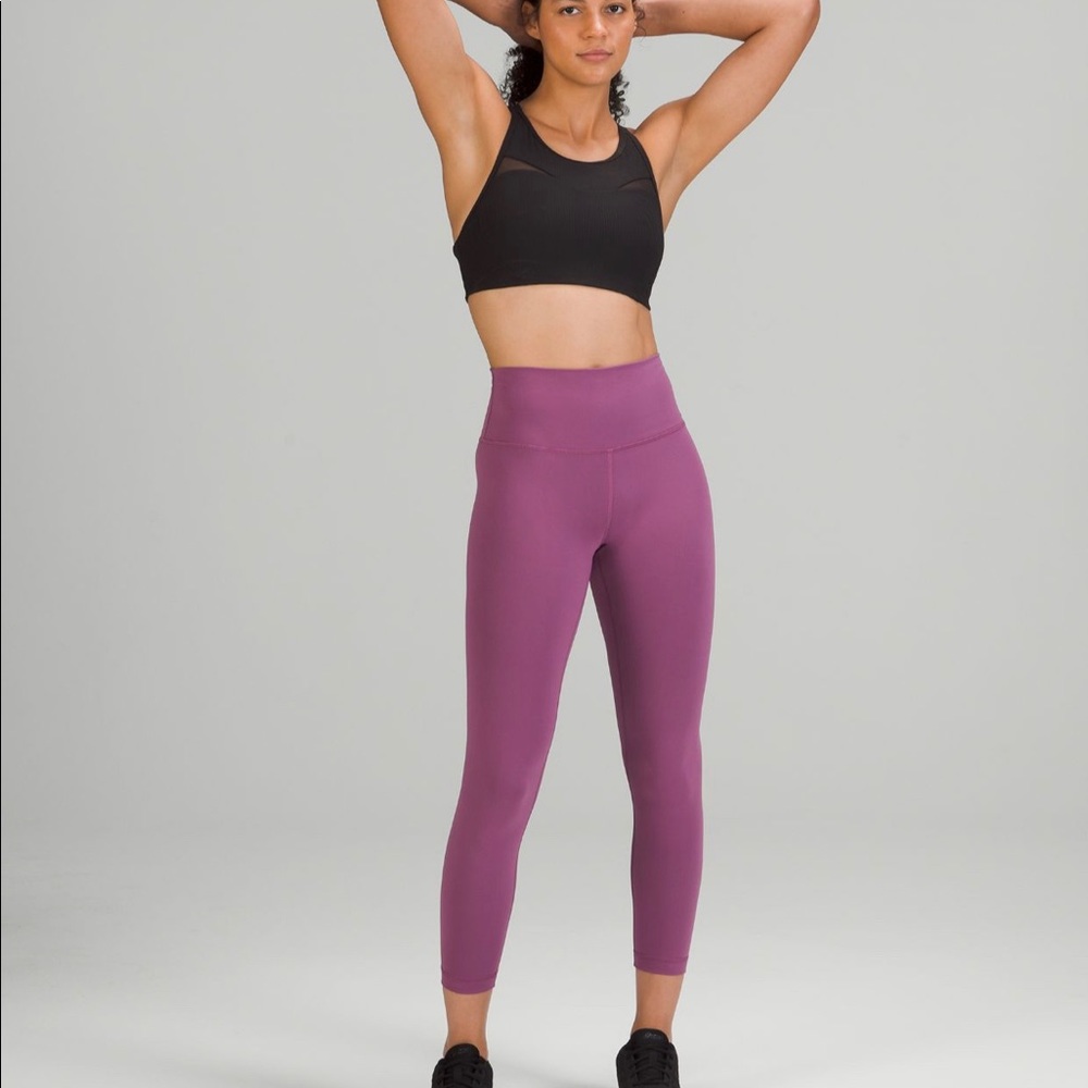 Wunder Train HR Tights 25”, size 4, Vintage Plum